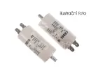 kondenzátor SC 1141, 10 uF, 450 V, d = 35x65 mm, (4 x faston + šroub)